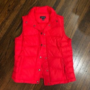 Red Puffer Vest